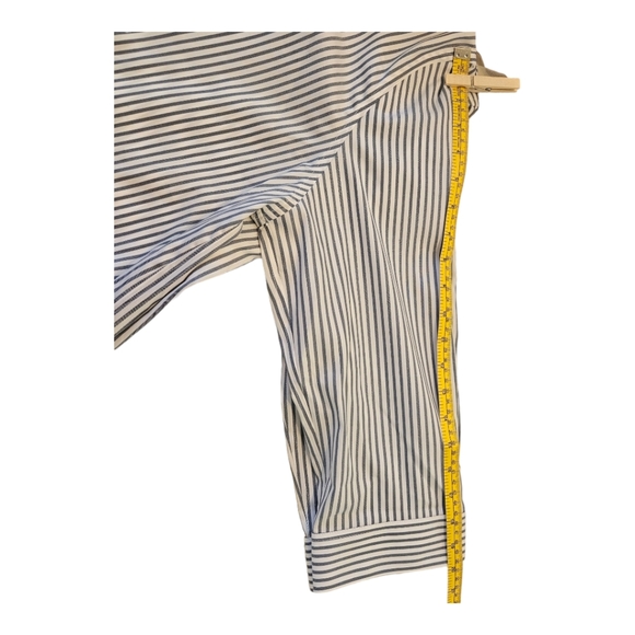 Coldwater Creek Tunic Shirt Embroidered Stripe Pullover with Buttons XL NWT - Picture 9 of 9